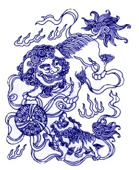 中國青花瓷傳統(tǒng)圖案寓意全集