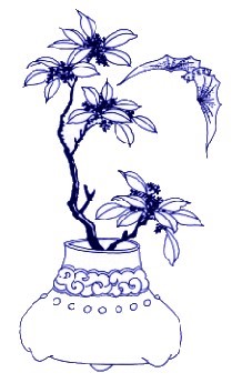 中國青花瓷傳統(tǒng)圖案寓意全集