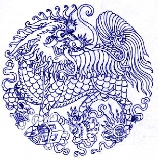 中國青花瓷傳統(tǒng)圖案寓意全集