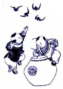 中國青花瓷傳統(tǒng)圖案寓意全集